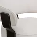 Madison Chalk Performance Chenille Swivel Accent Chair