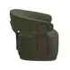 Madison Dark Green Performance Fabric Upholstered Swivel Accent Chair