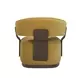 Madison Amber Performance Fabric Upholstered Swivel Accent Chair