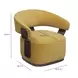 Madison Amber Performance Fabric Upholstered Swivel Accent Chair