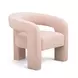 Malone Blush Performance Chenille Upholstered Accent Chair
