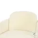 Solange Cream Velvet Swivel Chair
