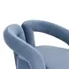 Jenn Blue Performance Velvet Upholstered Accent Chair