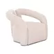 Jenn Cream Performance Boucle Upholstered Accent Chair