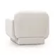 Azalea Cream Performance Velvet Upholstered Accent Chair