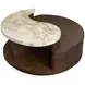 Mcpherson Burnt Umber Round Cocktail Table