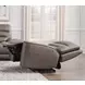 Lawmere Sydney Brunette Zero Gravity Power Recliner with USB Charging