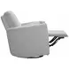Trenton Vincent Fog Manual Swivel Glider Recliner with Pillows