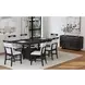 Pinnacle Charcoal Extendable Rectangular Counter Height Table