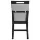 Pinnacle Light Gray Upholstered Counter Height Side Chair Set of 2