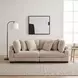 Traverse Beige 90" Loveseat