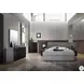 Tribeca Black and Grey King Platform Bed
