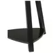 Raine White Triangular End Table