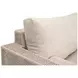 Tropez Beige Performance Fabric Outdoor 90" Sofa