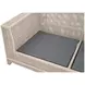 Tropez Beige Performance Fabric Outdoor 90" Sofa