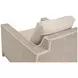 Tropez Beige Performance Fabric Outdoor Sofa Chair