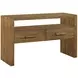 Garland Brown Rectangular Wood Top Ocassional Table