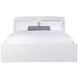 Tara Shaw Cream Performance Linen King Upholstered Saint Germain Sleigh Bed