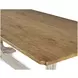 Tara Shaw Tuscan Oak and Aged White 96" Rectangular Lucca I Dining Table