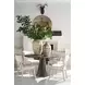 Tara Shaw Smokey Gray 54" Round Pontchartrain Dining Table