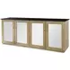 Tara Shaw Black and Gold 4 Door Le Marais Credenza