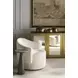 Tara Shaw Gray Round Petite Pontchartrain Accent Table