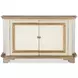 Tara Shaw Italian Painted and Gold 2 Door Vincent Credenza