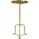 Tara Shaw Gold Round Petite Parisian Accent Table