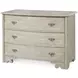 Tara Shaw Swedish Scraped Cream 3 Drawer Elise Chest