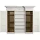 Tara Shaw Swedish Aged Cream 2 Door Grande Fountainebleau Bibliotheque