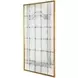 Tara Shaw Brass Rectangular Florence Floor Mirror