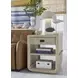 Sunset Cove Sanibel Brown Rectangular Chairside End Table