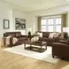 Halwyn Pecan Leather 65" Loveseat