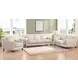 Isla Vanilla Leather Living Room Set