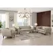 Sorella Slate Leather Living Room Set