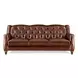 Kingswell Brown Leather Living Room Set