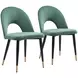 Menlo Green Dining Chair Set of 2