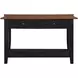 Joplin Black and Brown Rectangular Lift Top Occasional Table Set