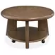 Tanner Tawny Brown Oval Cocktail Table