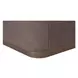 Simone Brown 2 Door Nightstand