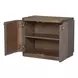 Simone Brown 2 Door Nightstand