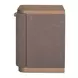 Simone Brown 2 Door Nightstand