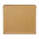 Simone Cream and Brown 2 Door Nightstand