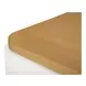 Simone Cream and Brown 2 Door Nightstand
