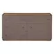 Simone Brown 6 Drawer Dresser