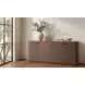 Simone Brown 4 Door Sideboard