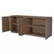 Simone Brown 4 Door Sideboard