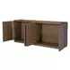 Simone Brown 4 Door Sideboard