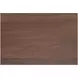Round Off Walnut Rectangular Floating Console Table