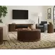 Tulane Brown Round Occassional Table Set